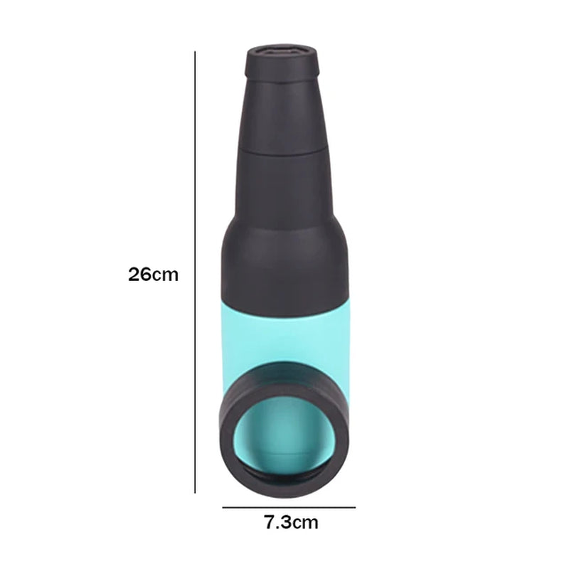 3 in 1 Stainless Steel Beer Drink Can Bottle Holder with Cola Opener Double Wall Vacuum Insulated Bottle for Beer Can Cooler Bar
