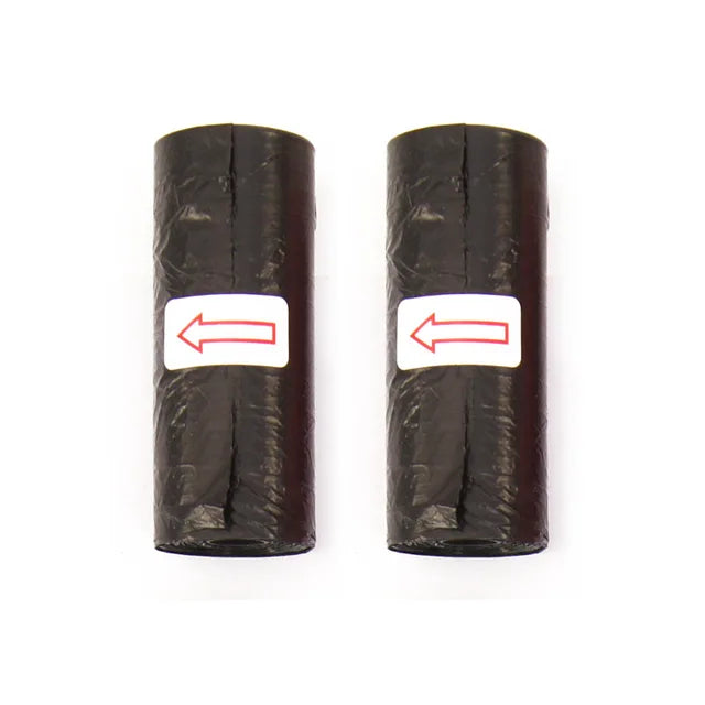 5-15 Roll Pet Poop Bags Disposable Dog Waste Collector Garbage Puppy with Paw Prints Pooper Bag Small Rolls Outdoor Clean