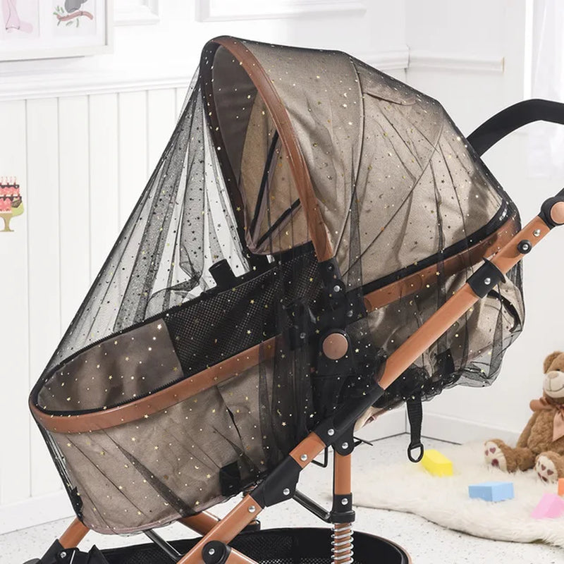 Universal Pram Net Baby Sunshades Mosquito Net Buggys Insect Net Fly Net Protection Cover for Stroller Pushchair