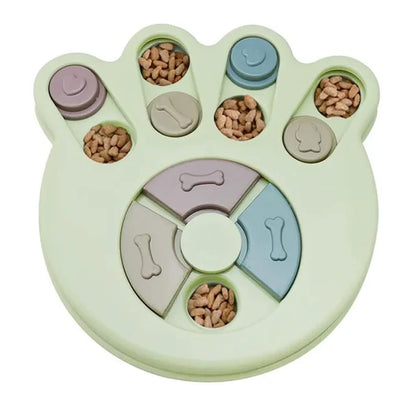 Dog Puzzle Toys Slow Feeder Interactive Increase IQ Food Dispenser Non-Slip Slowly Eating Bowl Cat Dogs Food Games