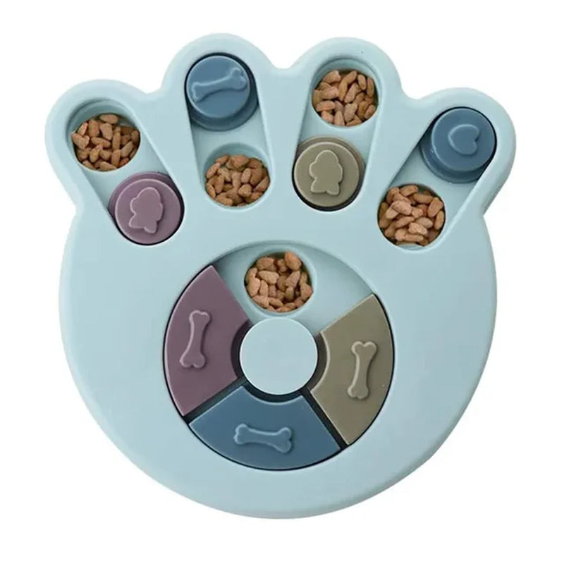 Dog Puzzle Toys Slow Feeder Interactive Increase IQ Food Dispenser Non-Slip Slowly Eating Bowl Cat Dogs Food Games