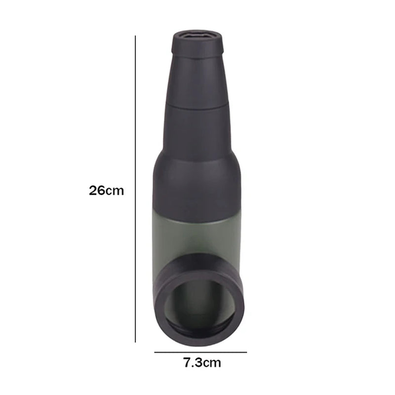 3 in 1 Stainless Steel Beer Drink Can Bottle Holder with Cola Opener Double Wall Vacuum Insulated Bottle for Beer Can Cooler Bar