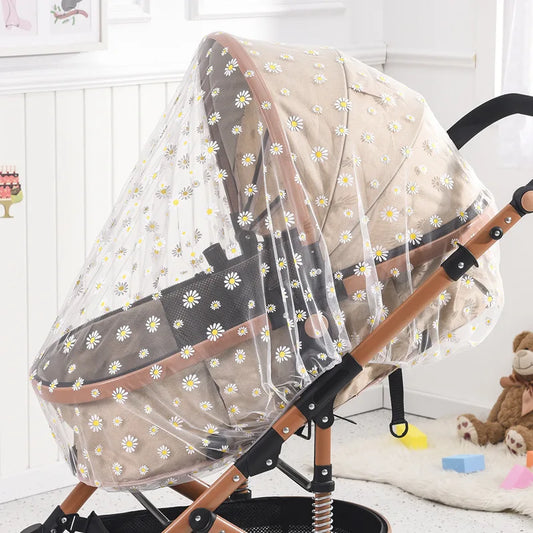 Universal Pram Net Baby Sunshades Mosquito Net Buggys Insect Net Fly Net Protection Cover for Stroller Pushchair